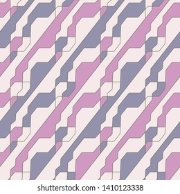 Abstract geometric pattern with crossing thin lines. Seamless linear rapport vector background. Polygonal structure. Repeating geometric grid elegant design background. Craft backdrop.