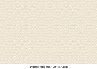 Abstract geometric pattern with crossing thin golden lines on white background. Seamless linear rapport. Stylish fractal texture. Vector pattern to fill the background, laser engraving and cutting.