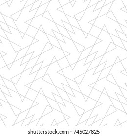 Abstract geometric pattern with crossing thin lines, stars and polygons. Seamless linear rapport. Stylish fractal texture. Vector rapport to fill the background, laser engraving and cutting.