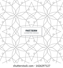 abstract geometric pattern decoration background