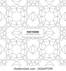 abstract geometric pattern decoration background