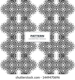 abstract geometric pattern decoration background
