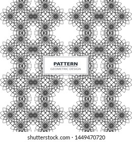 abstract geometric pattern decoration background