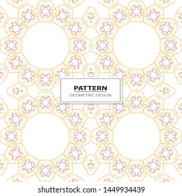 abstract geometric pattern decoration background