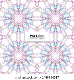 abstract geometric pattern decoration background