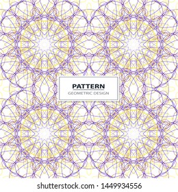 abstract geometric pattern decoration background
