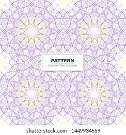 abstract geometric pattern decoration background