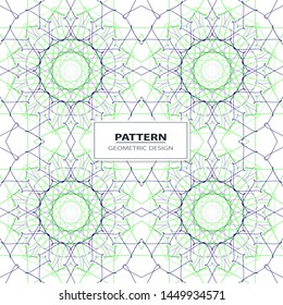 abstract geometric pattern decoration background