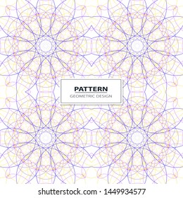 abstract geometric pattern decoration background