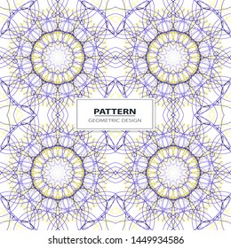 abstract geometric pattern decoration background