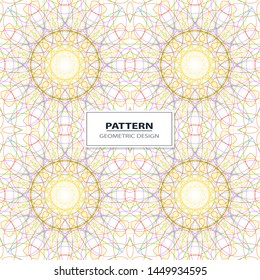 abstract geometric pattern decoration background