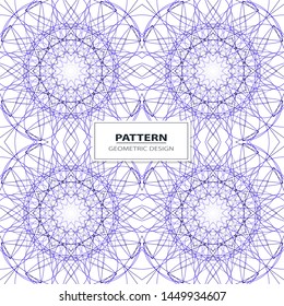 abstract geometric pattern decoration background