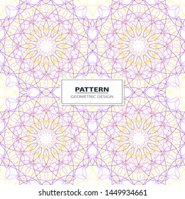 abstract geometric pattern decoration background