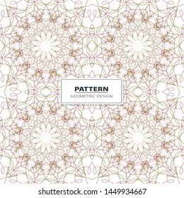 abstract geometric pattern decoration background