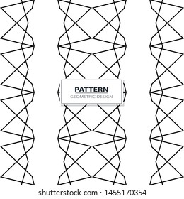 abstract geometric pattern decoration background strips   