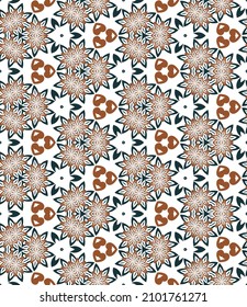 Abstract geometric pattern. Decorative print design for fabric, cloth design, covers, manufacturing, wallpapers, print, tile, gift wrap and scrapbooking.