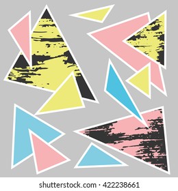 Abstract geometric pattern design