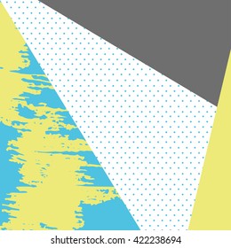 Abstract geometric pattern design
