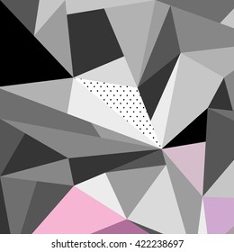 Abstract geometric pattern design