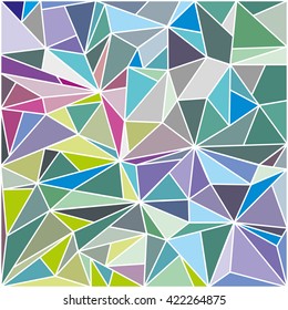 Abstract geometric pattern design