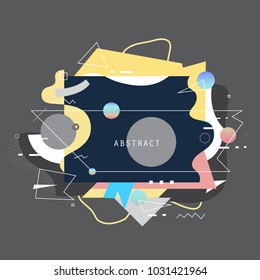 Abstract geometric pattern design and background. Use for modern design, cover, template, decorated, brochure, flyer.