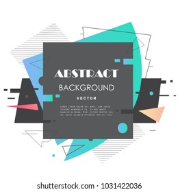 Abstract geometric pattern design and background. Use for modern design, cover, template, decorated, brochure, flyer.