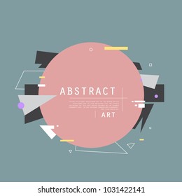 Abstract geometric pattern design and background. Use for modern design, cover, template, decorated, brochure, flyer.