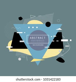 Abstract geometric pattern design and background. Use for modern design, cover, template, decorated, brochure, flyer.