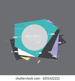 Abstract geometric pattern design and background. Use for modern design, cover, template, decorated, brochure, flyer.