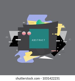 Abstract geometric pattern design and background. Use for modern design, cover, template, decorated, brochure, flyer.