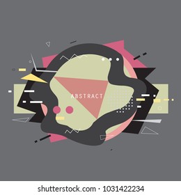 Abstract geometric pattern design and background. Use for modern design, cover, template, decorated, brochure, flyer.