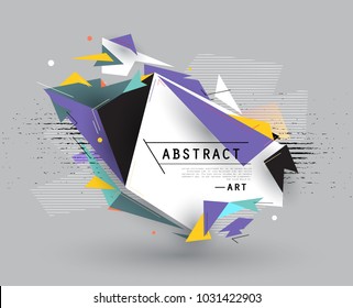 Abstract geometric pattern design and background. Use for modern design, cover, template, decorated, brochure, flyer.