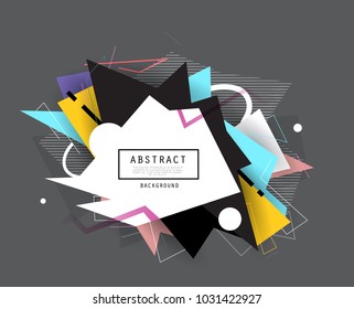 Abstract geometric pattern design and background. Use for modern design, cover, template, decorated, brochure, flyer.