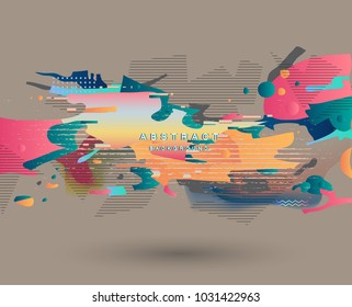 Abstract geometric pattern design and background. Use for modern design, cover, template, decorated, brochure, flyer.