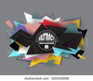 Abstract geometric pattern design and background. Use for modern design, cover, template, decorated, brochure, flyer.