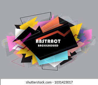 Abstract geometric pattern design and background. Use for modern design, cover, template, decorated, brochure, flyer.