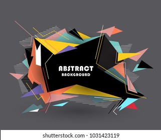 Abstract geometric pattern design and background. Use for modern design, cover, template, decorated, brochure, flyer.