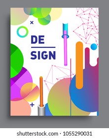 Abstract geometric pattern design and background. modern design, cover, template, decorated, brochure, flyer.