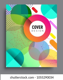 Abstract geometric pattern design and background. modern design, cover, template, decorated, brochure, flyer.