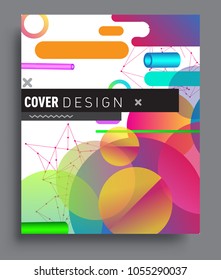 Abstract geometric pattern design and background. modern design, cover, template, decorated, brochure, flyer.