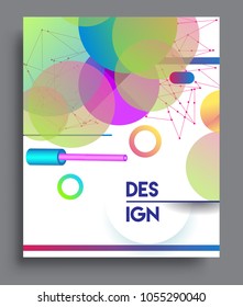 Abstract geometric pattern design and background. modern design, cover, template, decorated, brochure, flyer.