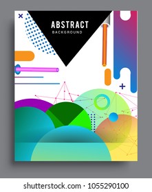 Abstract geometric pattern design and background. modern design, cover, template, decorated, brochure, flyer.