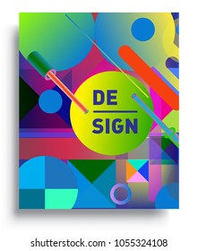 Abstract geometric pattern design and background. modern design, cover, template, decorated, brochure, flyer.