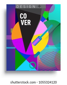 Abstract geometric pattern design and background. modern design, cover, template, decorated, brochure, flyer.