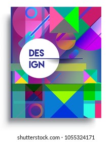 Abstract geometric pattern design and background. modern design, cover, template, decorated, brochure, flyer.