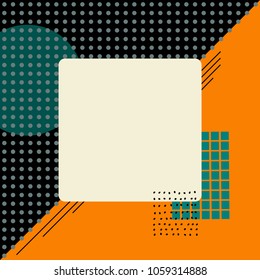 Abstract geometric pattern design and background. Modern design, cover, template, decorated,  poster, card.