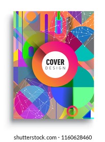 Abstract geometric pattern design and background. modern design, cover, template, decorated, brochure, flyer.
