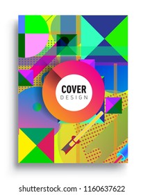 Abstract geometric pattern design and background. modern design, cover, template, decorated, brochure, flyer.
