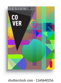 Abstract geometric pattern design and background. modern design, cover, template, decorated, brochure, flyer.

