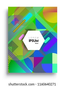 Abstract geometric pattern design and background. modern design, cover, template, decorated, brochure, flyer.
